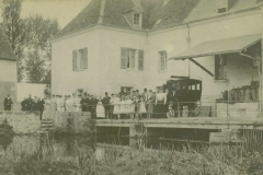 1904 ou 1907 - Moulin de l'Isle Auger - Baptême Germaine ou Jacqueline
